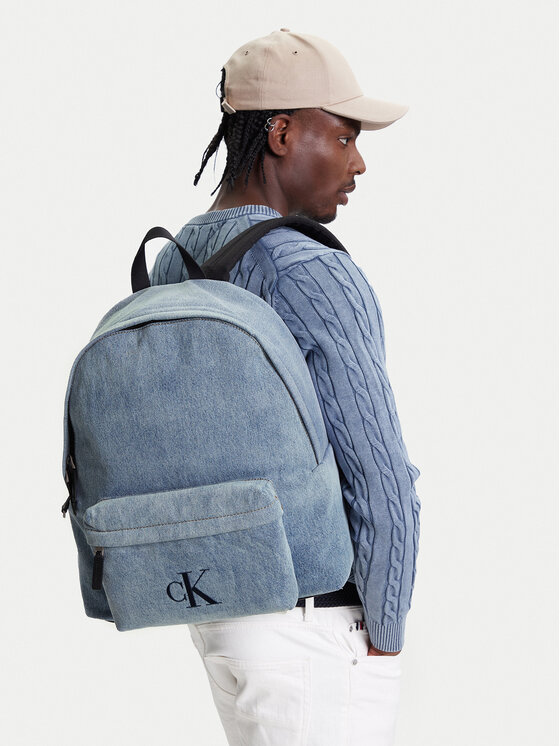Calvin Klein Kuprinės Calvin Klein Denim Backpack 40 LV04G3138G Žydra