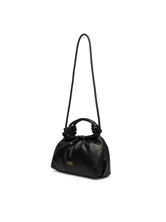 Tommy Hilfiger Rankinė Tommy Hilfiger Th Soft Leather Med Crossover AW0AW18369 Juoda