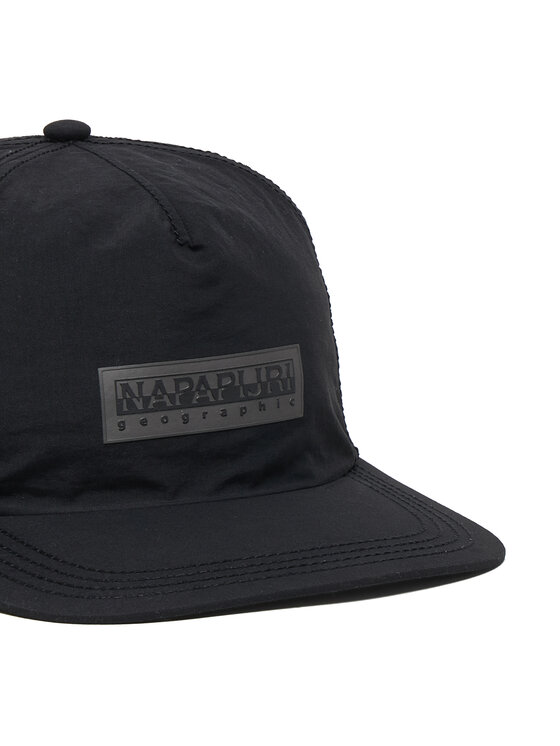 Napapijri Cepure ar nagu Napapijri F-Box Logo NP0A4IGB Melns