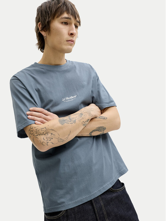 Jack & Jones Jack & Jones Camiseta Paulos 12278787 Azul Relaxed Fit