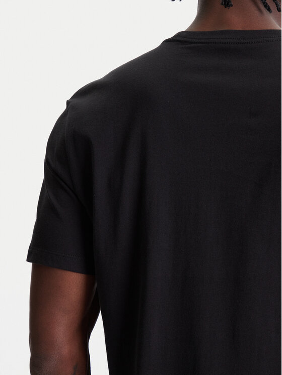 Calvin Klein Calvin Klein Póló Box Tape Graphic LV04RC854G Fekete Regular Fit