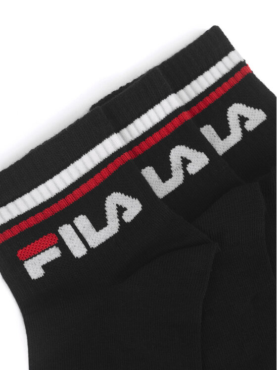 Fila Короткі шкарпетки Fila F9398-AW24 (3-pack) Чорний