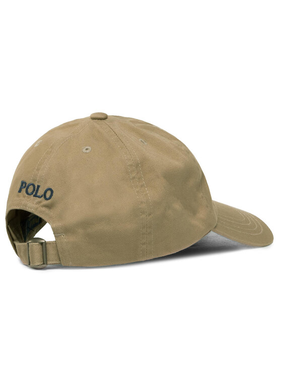 Polo Ralph Lauren Бейсболка Polo Ralph Lauren Clsc Cap 323552489002 Бежевий