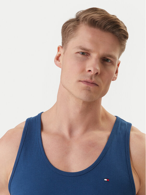 Tommy Hilfiger Tommy Hilfiger Conjunto de camisetas de tirantes UM0UM03867 De color Slim Fit