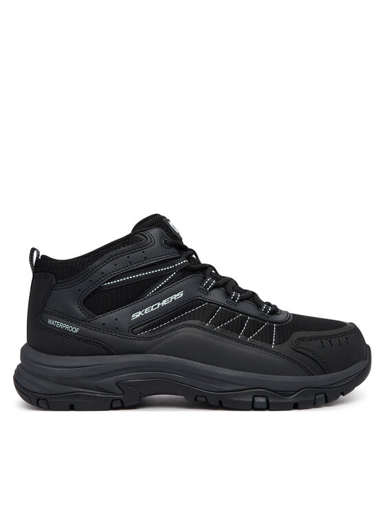 Skechers Bakancs Skechers Waterproof Relaxed Fit: Trego - Ashaway 180336/BKCC Fekete