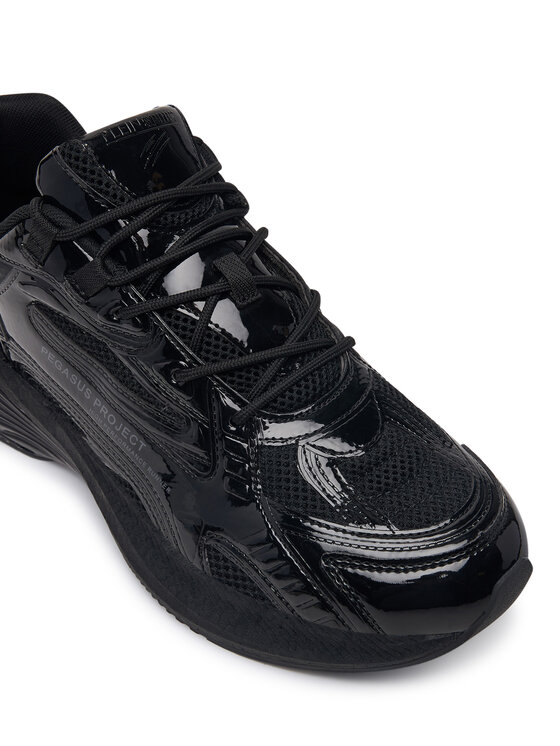Plein Sport Снікерcи Plein Sport FAES USC0848 STE003N Чорний