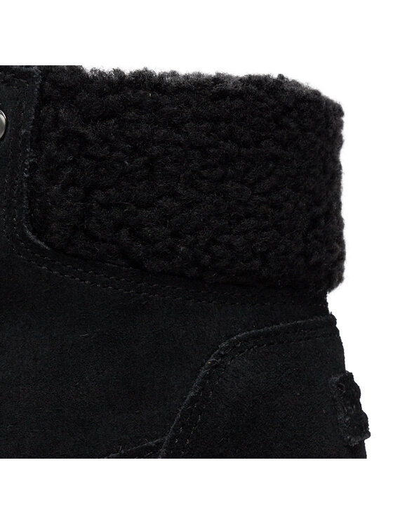 Skechers Šnurovacia obuv Skechers Glacial Ultra Woodlands 16677/BBK Čierna