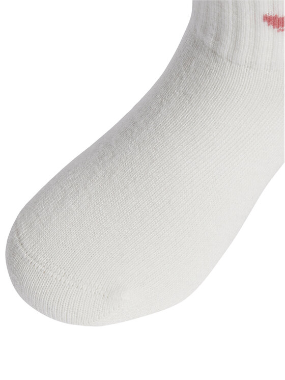 adidas Довгі шкарпетки adidas Kids Sock 6Pp JC8541 Білий