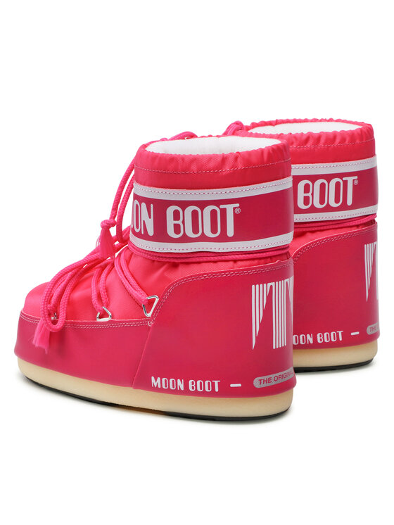 Cizme de zăpadă Moon Boot Icon Low Nylon 14093400 D Roz | Epantofi.ro