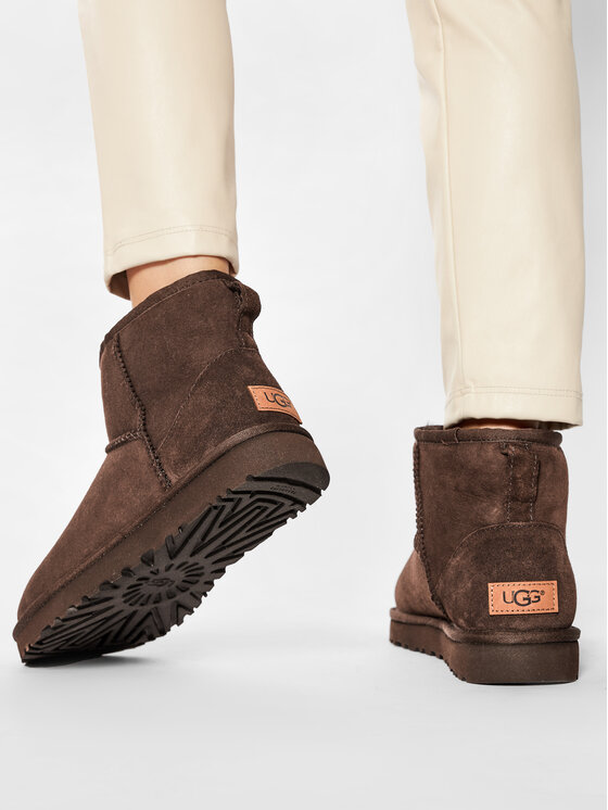 Ugg Снігоходи Ugg W Classic Mini II 1016222 Коричневий