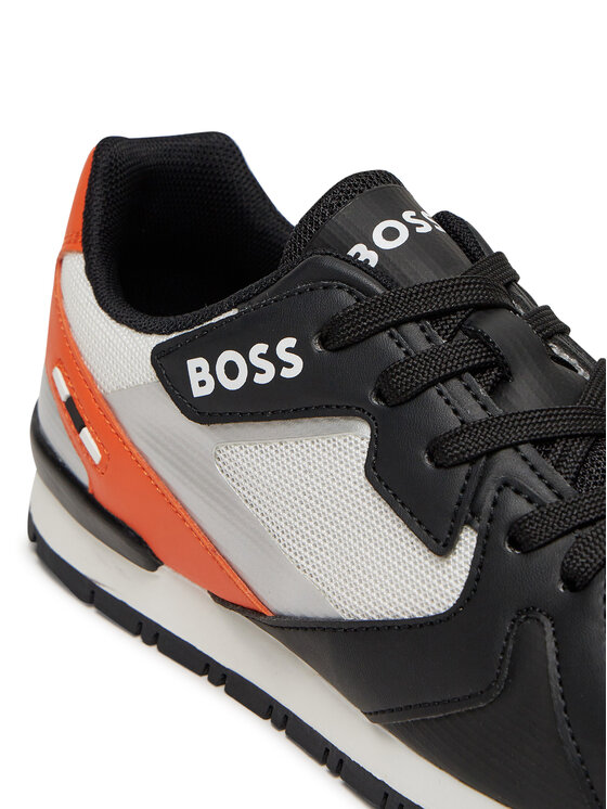 BOSS Снікерcи BOSS J51646 S Чорний