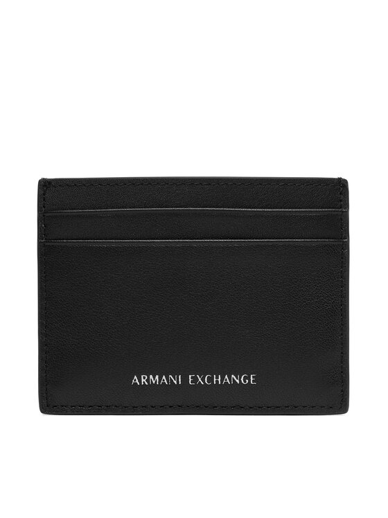 Armani Exchange Sada puzdro na karty a kľúčenka Armani Exchange XM002217 AF22541 UC001 Čierna