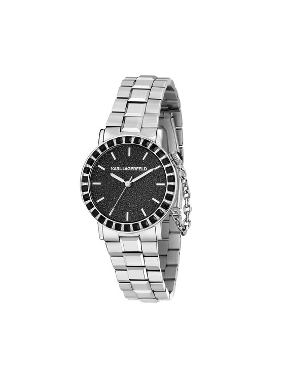 KARL LAGERFELD Hodinky KARL LAGERFELD R0553100505 Strieborná