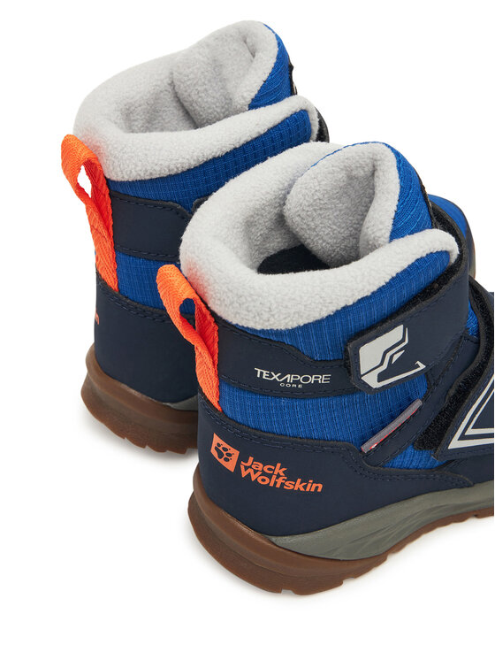 Jack Wolfskin Sniega zābaki Jack Wolfskin Polar Bear-b Texapore Mid Vc K A62144 Zils