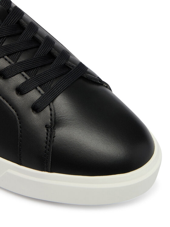 Calvin Klein Sneakers Calvin Klein Low Pro Cup Laceup Lth Moire HW0HW02845 Nero