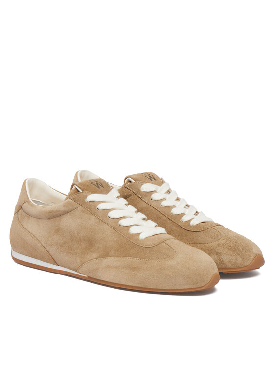 Stuart Weitzman Снікерcи Stuart Weitzman Colton Sleek SN228 Бежевий