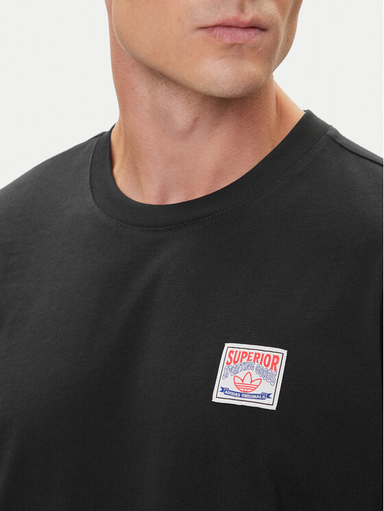 adidas adidas Camiseta Wabash JW0161 Negro Loose Fit
