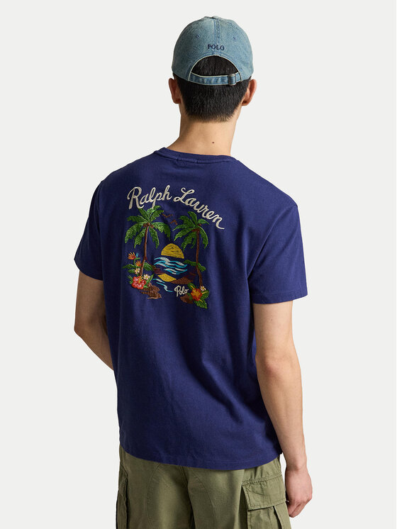 Polo Ralph Lauren Polo Ralph Lauren Camiseta 710B14586001 Azul marino Classic Fit
