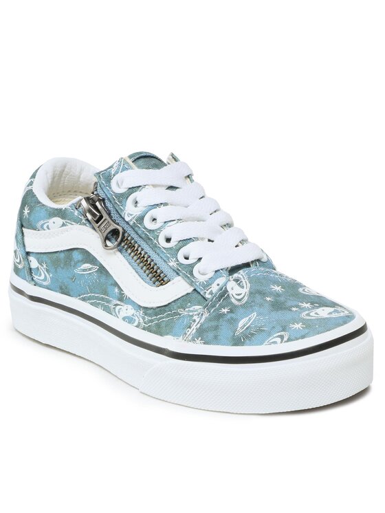 Vans Tenis superge Vans Old Skool Zip VN0A2XSM4481 Svetlo modra