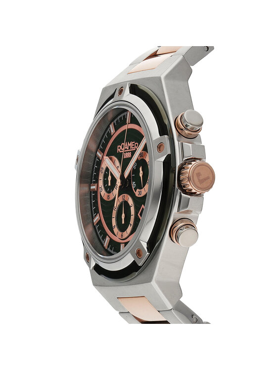 Roamer Годинник Roamer Tempomaster Chrono 221837 49 75 20 Срібний