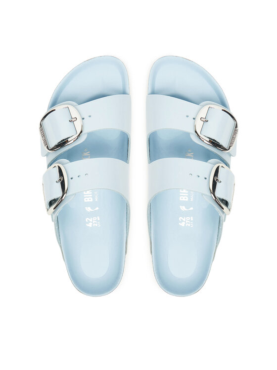 Birkenstock Iešļūcenes Birkenstock Arizona Big Buckle Hex 1030374 Gaiši zils