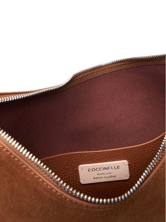 Coccinelle Torebka Coccinelle QKG Coccinellesunup Suede E1 QKG 13 01 01 Brązowy