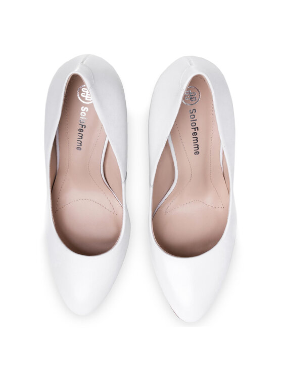Solo Femme Īsi apavi Solo Femme 45501-56-H52/000-04-0 Balts