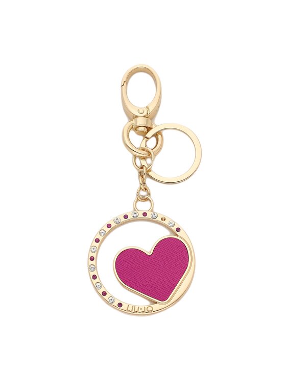 Liu Jo Brelok Liu Jo Key Ring Heart AA3126 A0001 Złoty