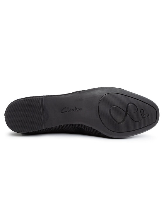 Clarks Balerini Clarks Chia Violet 261450284 Negru