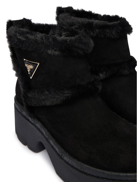 Guess Členková obuv Guess FLFBRD ESU10 Čierna