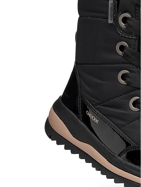 Geox Śniegowce Geox J Adelhide Girl B Ab J16EWA 0FUHH C9999 M Czarny