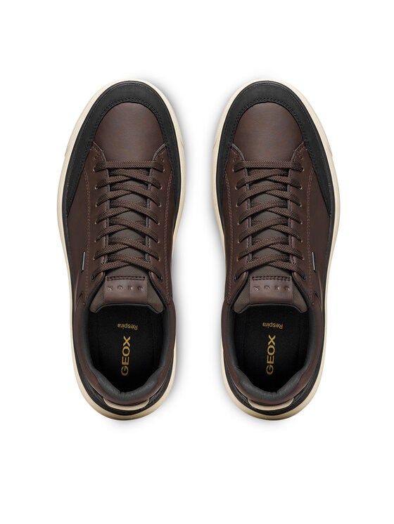 Geox Sneakers Geox U Cenisio B Abx U66AJB 0BCEK C6222 Marrone scuro