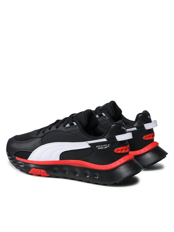 Puma Сникърси Puma Wild Rider Route 381597 01 Черен