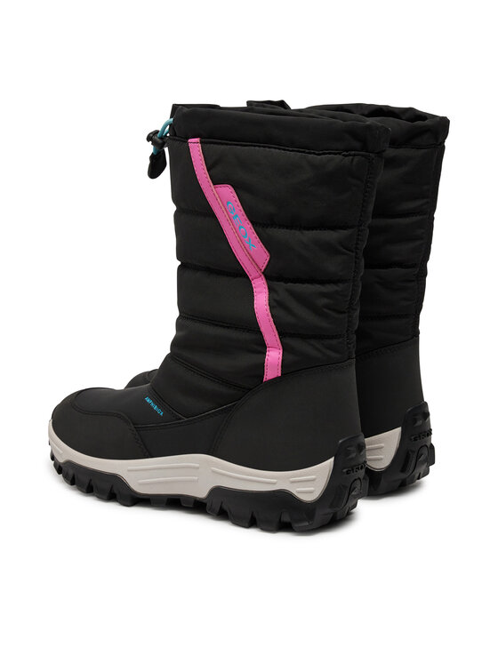 Geox Cizme de zăpadă Geox J Himalaya Girl B Ab J26FTA 0FU54 C0922 D Negru