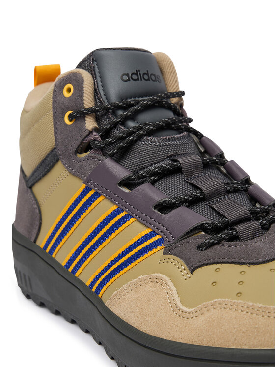 adidas Снікерcи adidas Hoops 4.0 Mid JR6704 Бежевий
