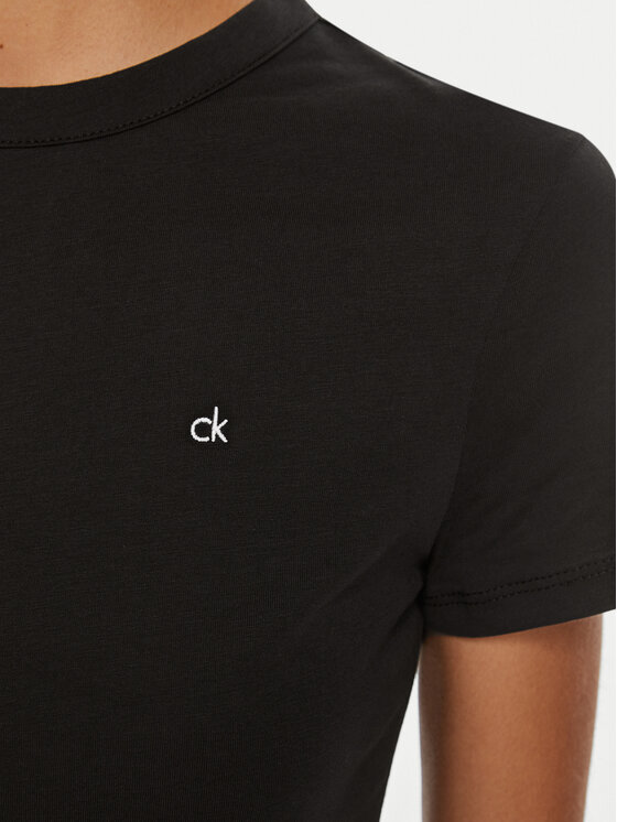 Calvin Klein Calvin Klein Camiseta Emb Graphic K20K208061 Negro Slim Fit