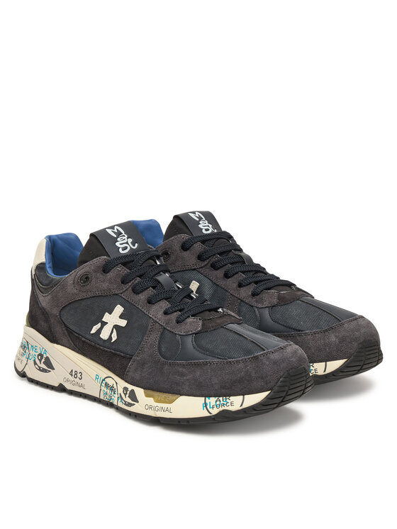Premiata Sneakersy Premiata MASE VAR 7819 Tmavomodrá