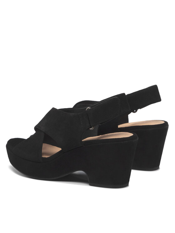 Clarks Сандали Clarks Maritsa Lara 261317744 Черен