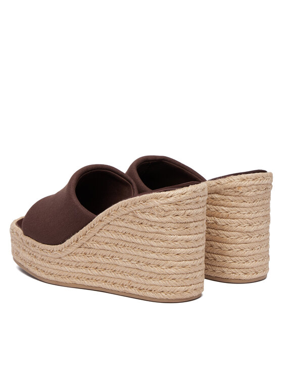 Calvin Klein Espadrile Calvin Klein Wedge Espad 70 Canvas Mg HW0HW03282 Smeđa