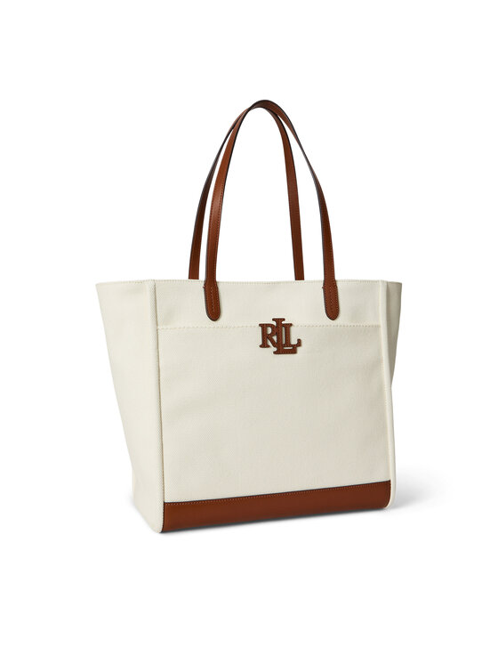 LAUREN RALPH LAUREN Torebka LAUREN RALPH LAUREN 431982234003 Écru