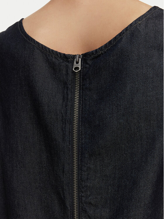 G-STAR G-Star Raw Kleid für den Alltag Shift D28857-E516 Dunkelblau Regular Fit