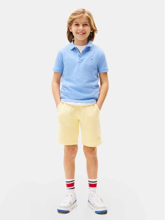Tommy Hilfiger Tommy Hilfiger Polo Flag KB0KB09103 Svijetloplava Regular Fit