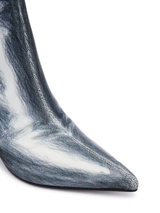 United Nude Botki United Nude Zuma Canvas HI 110611006202 Srebrny