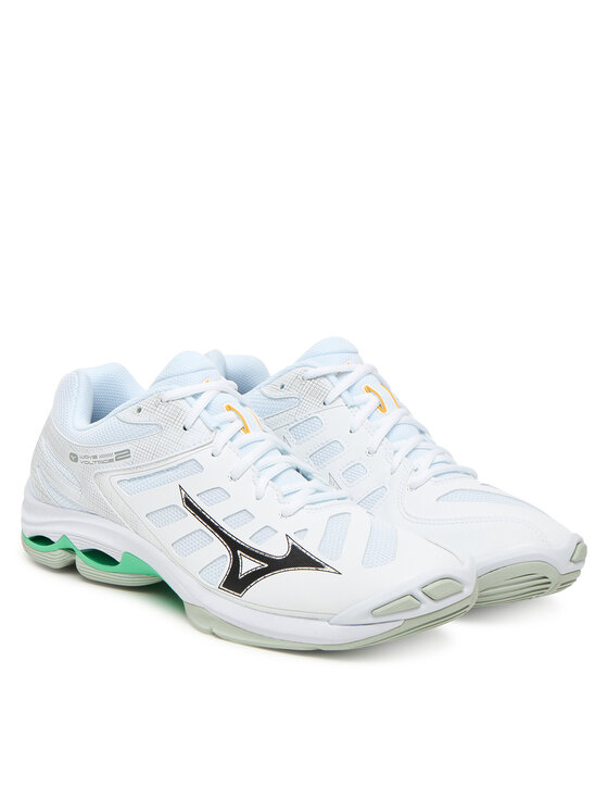Mizuno Halové topánky Mizuno Wave Voltage 2 V1GA2460 Biela