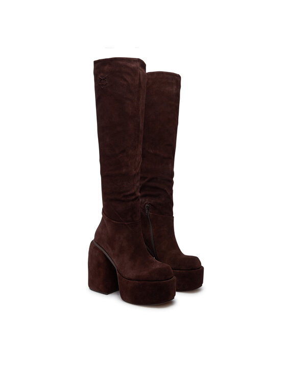 Naked Wolfe Botas altas Naked Wolfe Space Marrón