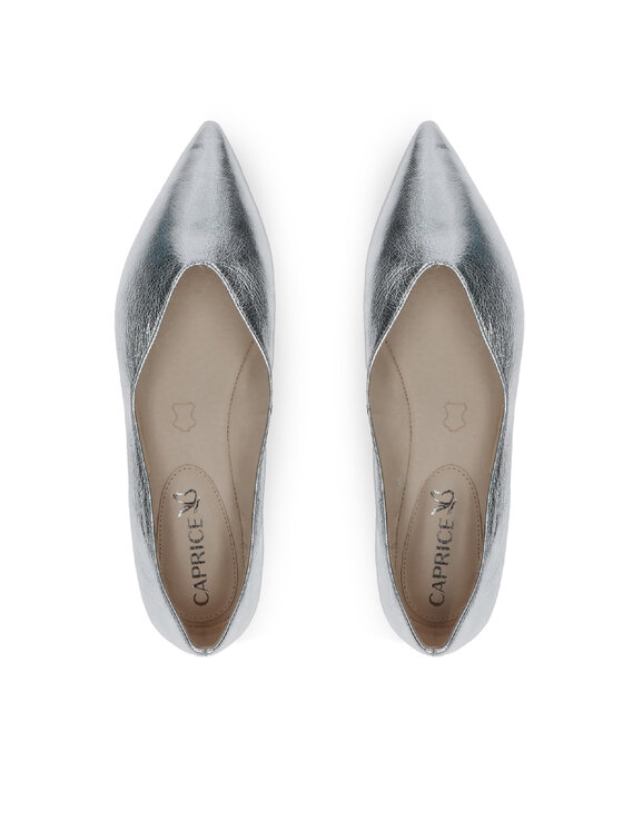 Caprice Balerinke Caprice 9-22110-20 Srebrna