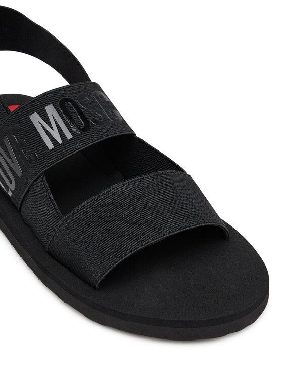 LOVE MOSCHINO Босоніжки LOVE MOSCHINO JA16033G0MJN7000 Чорний