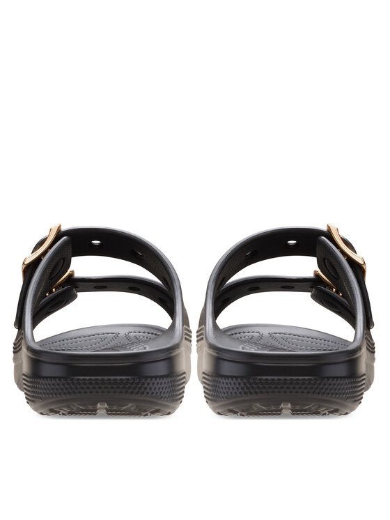 Crocs Шльопанці Crocs Saturday Sandal Metallic Buckle 213316 Чорний
