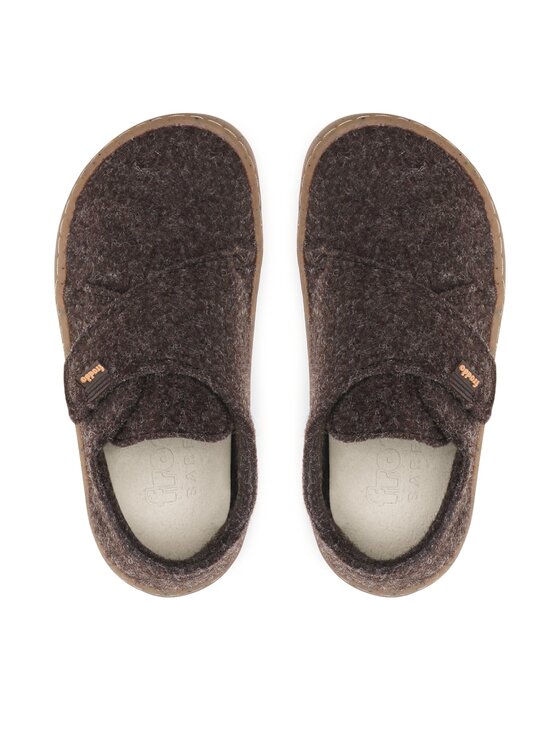 Froddo Тапочки Froddo Barefoot Wooly Slippers G1700341-3 Коричневий