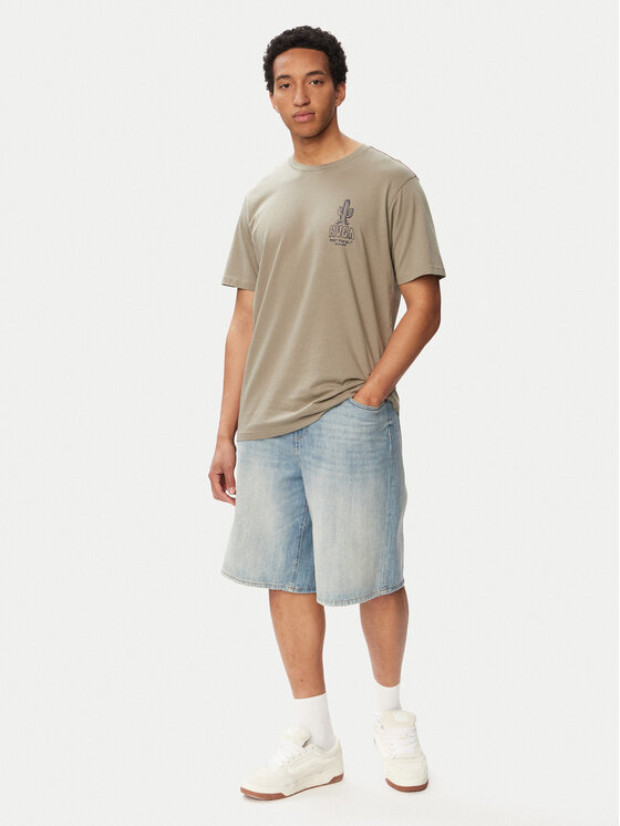 RVCA RVCA Camiseta Deth Valley 23A351532 Verde Regular Fit